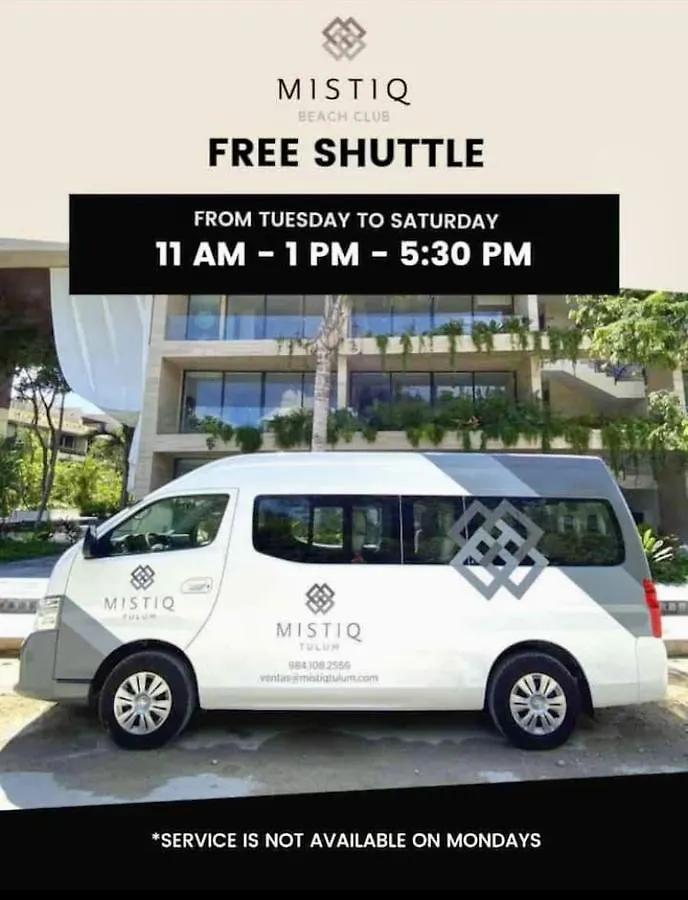 Mistiq Largest Ph Studio With Gym, Beach Club Shuttle & Fast Wifi Tulum